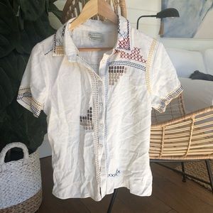 🔅🔆Retro embroidered Urban Outfitters Top NWT🔆🔅